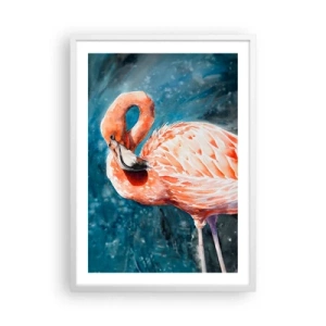 Pôster em moldura branca - Decorativo por natureza - 50x70 cm