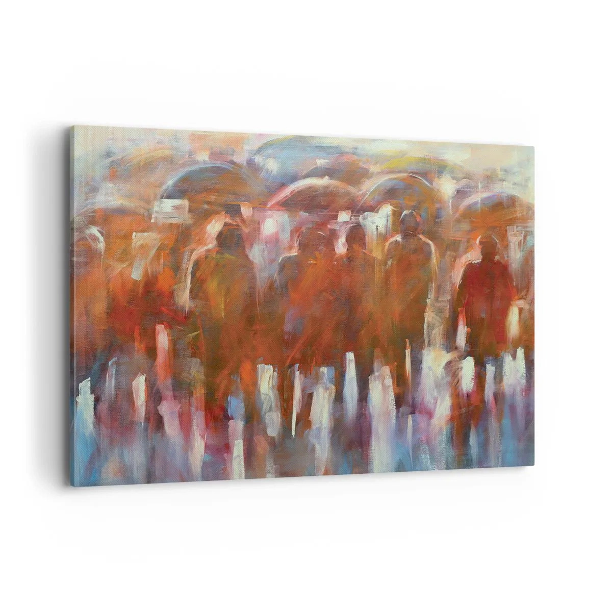 Quadro em tela - Iguais na chuva e no nevoeiro - 100x70 cm