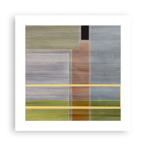 Pôster - Simples e calmo - 40x40 cm