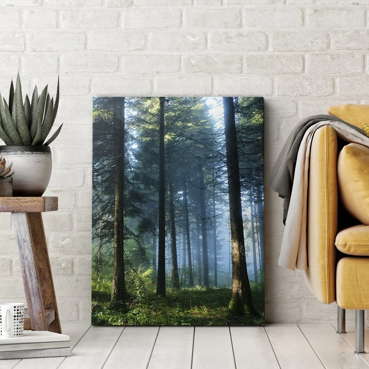 Quadro em tela - Radiante de manhã - 50x70 cm