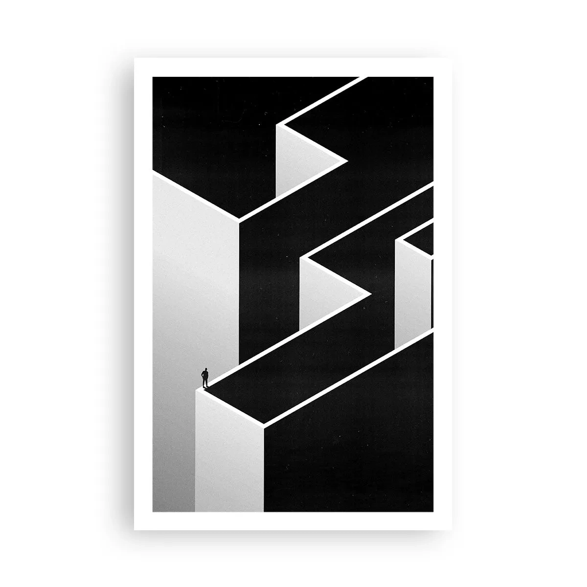 Pôster - Solidão no topo - 61x91 cm