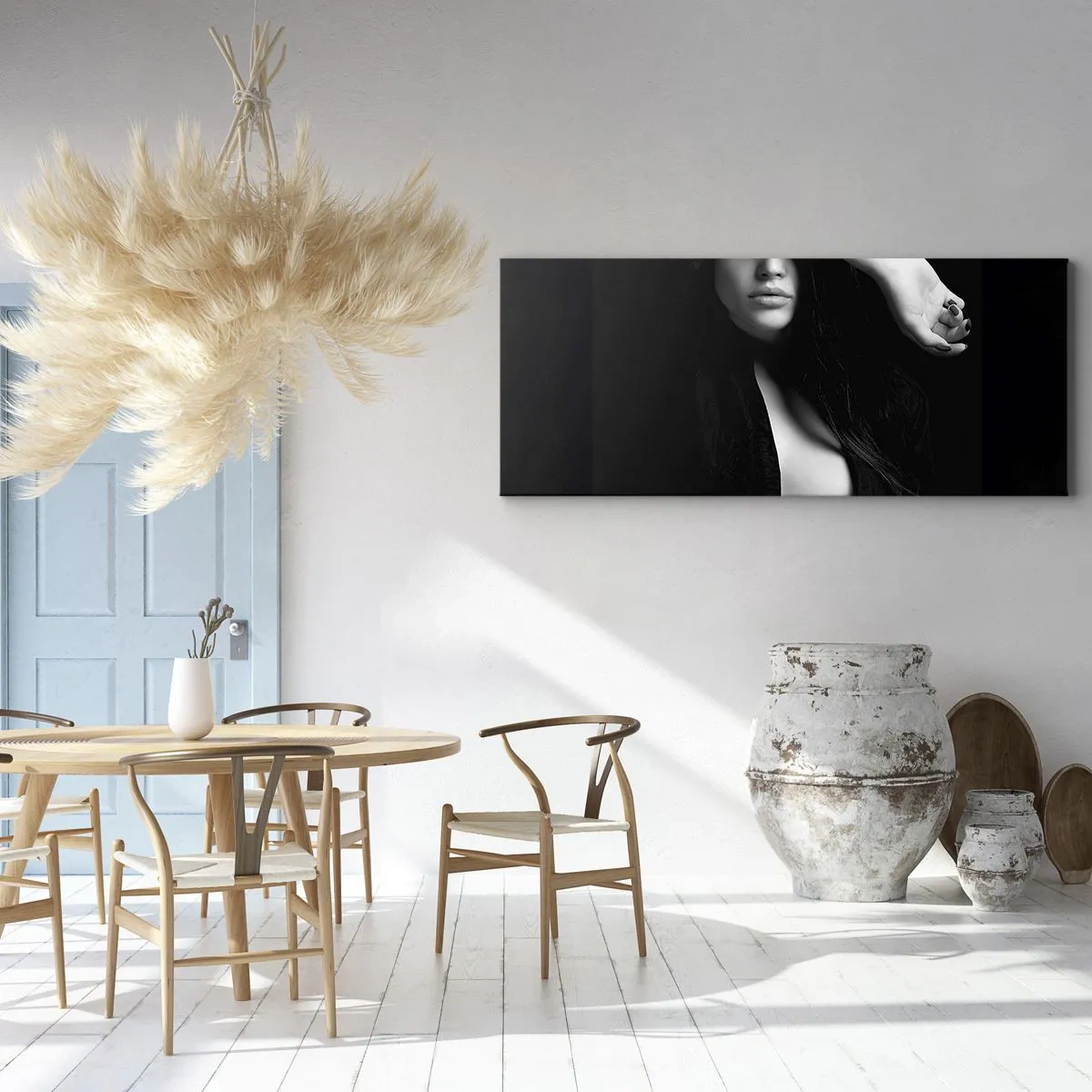 Quadro em tela - Escola de sedução - 160x50 cm