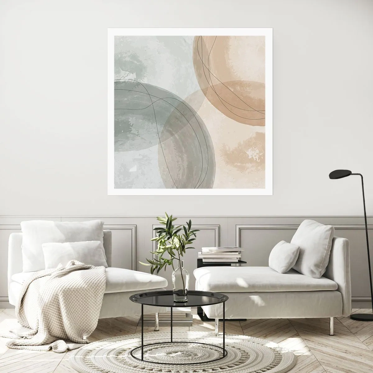 Pôster - Difusão de Mundos - 40x40 cm