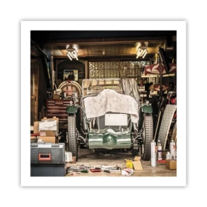 Pôster - De volta ao passado - 60x60 cm