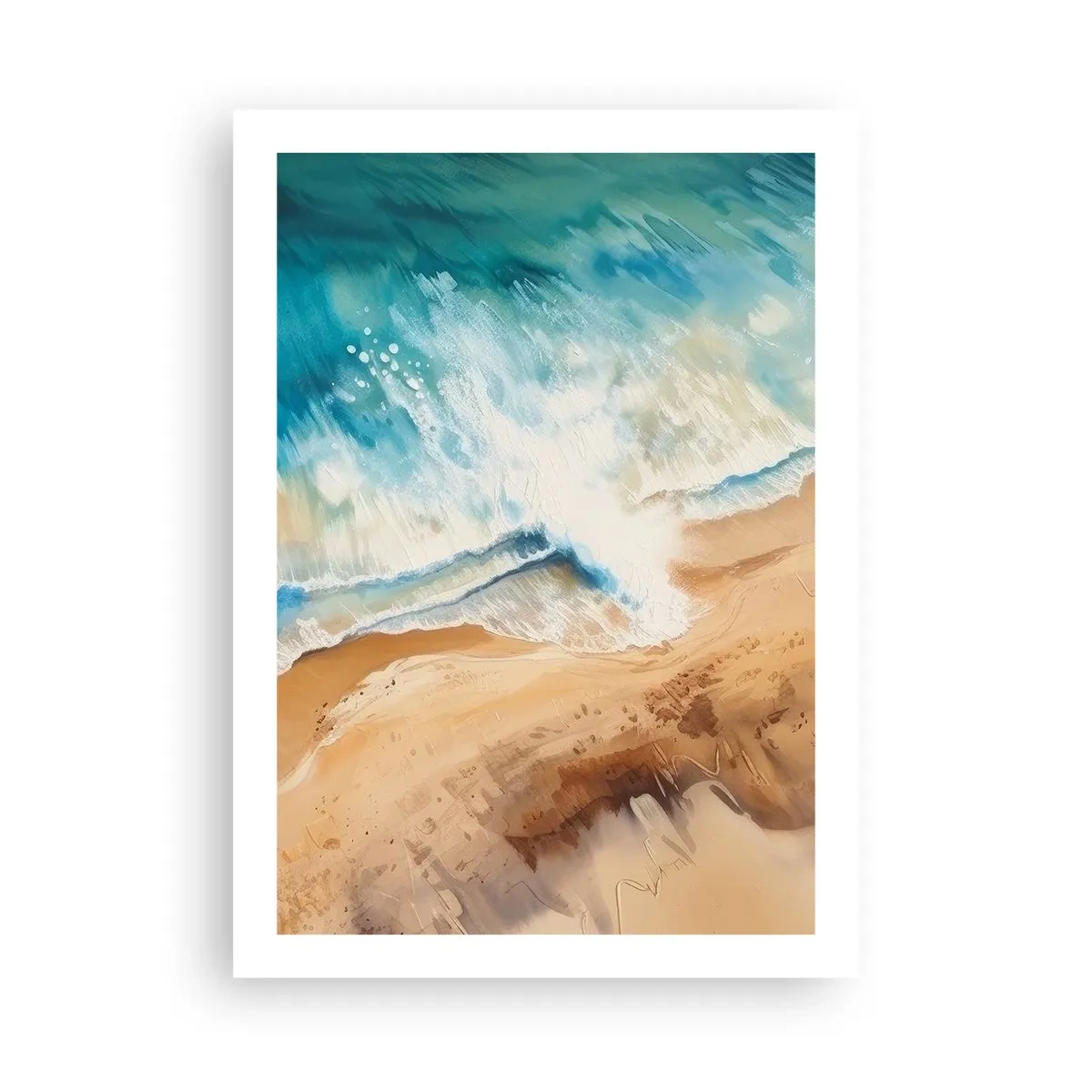 Pôster - A onda que retorna - 50x70 cm