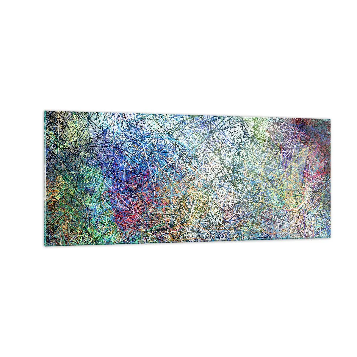 Quadro em vidro - Não é assim tão simples - 100x40 cm