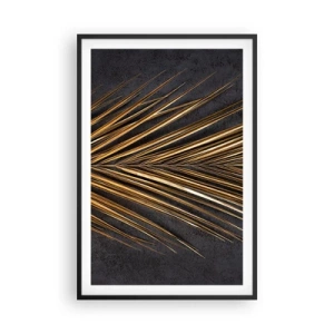 Pôster com moldura preta - Ouro dos trópicos - 61x91 cm