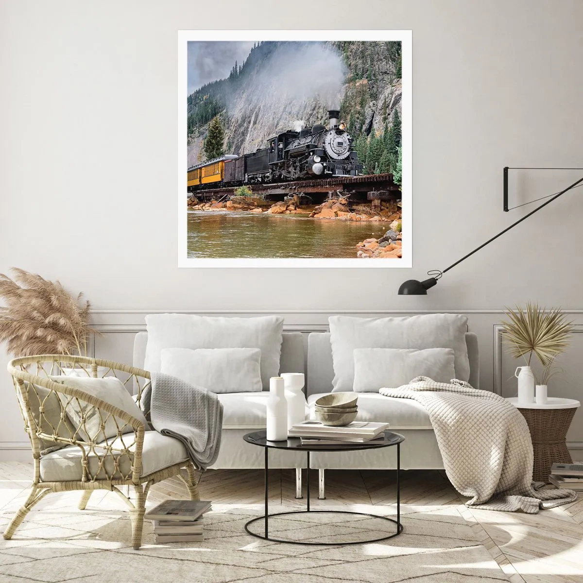 Pôster - Para onde? Onde? - 40x40 cm