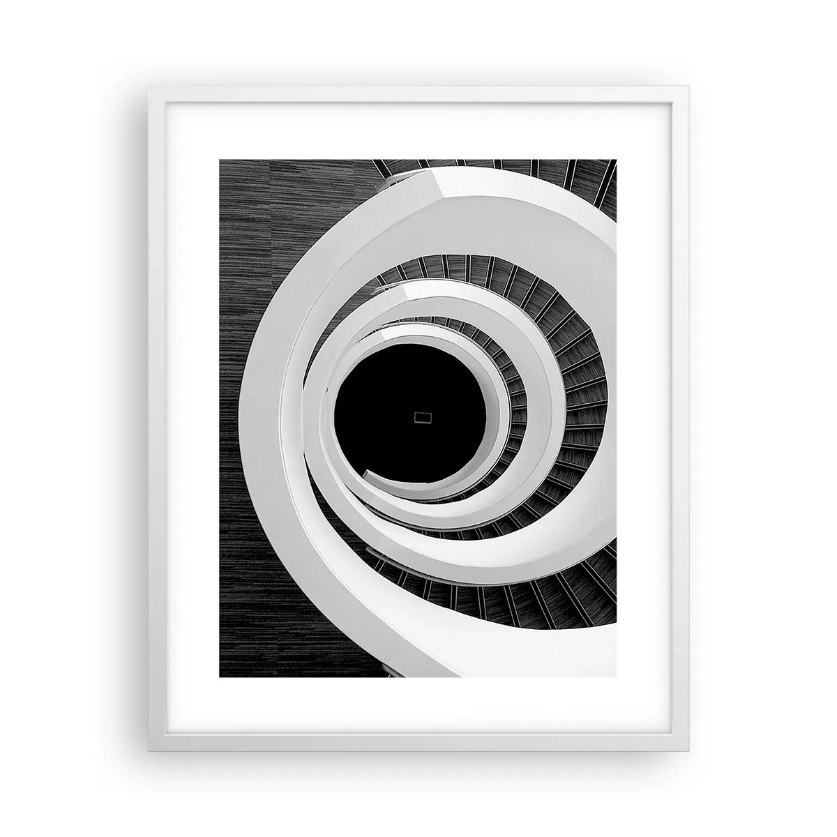 Pôster em moldura branca - Ao âmago - 40x50 cm