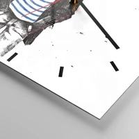 Mostrador com traços