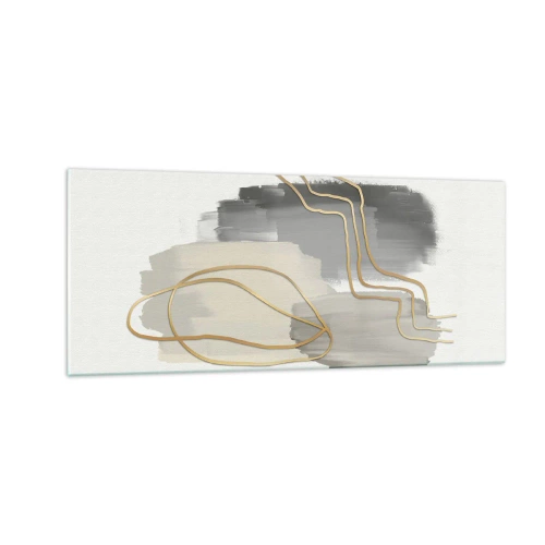 Quadro em vidro - Duração e movimento - 100x40 cm