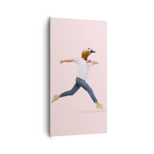 Quadro em tela - Uma pitada de absurdo - 65x120 cm