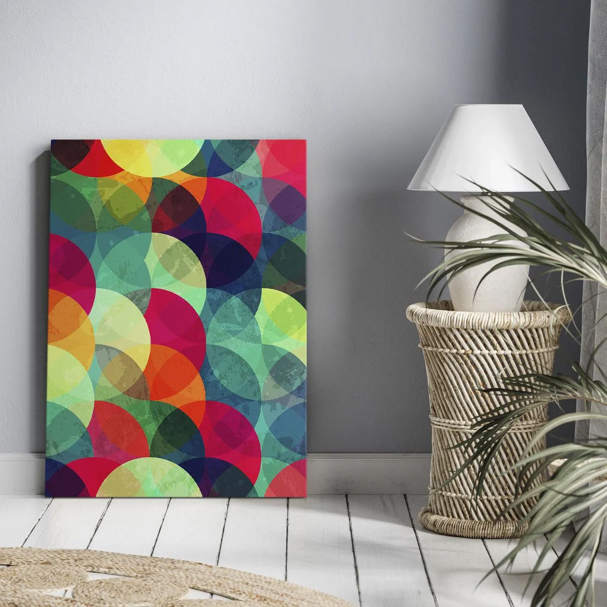 Quadro em tela - Ascensão às cores - 50x70 cm