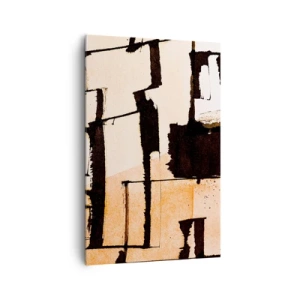 Quadro em tela - No entanto, a ordem - 80x120 cm