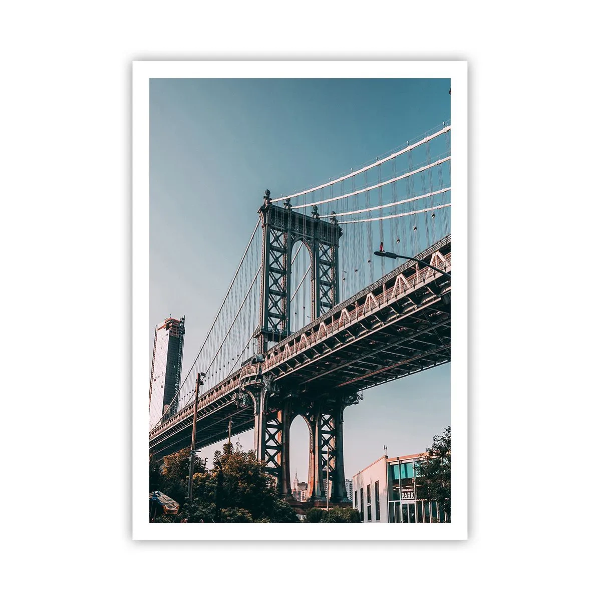 Pôster - Sobre as ondas da cidade - 70x100 cm