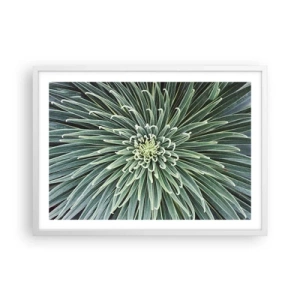 Pôster em moldura branca - Nasce uma estrela - 70x50 cm