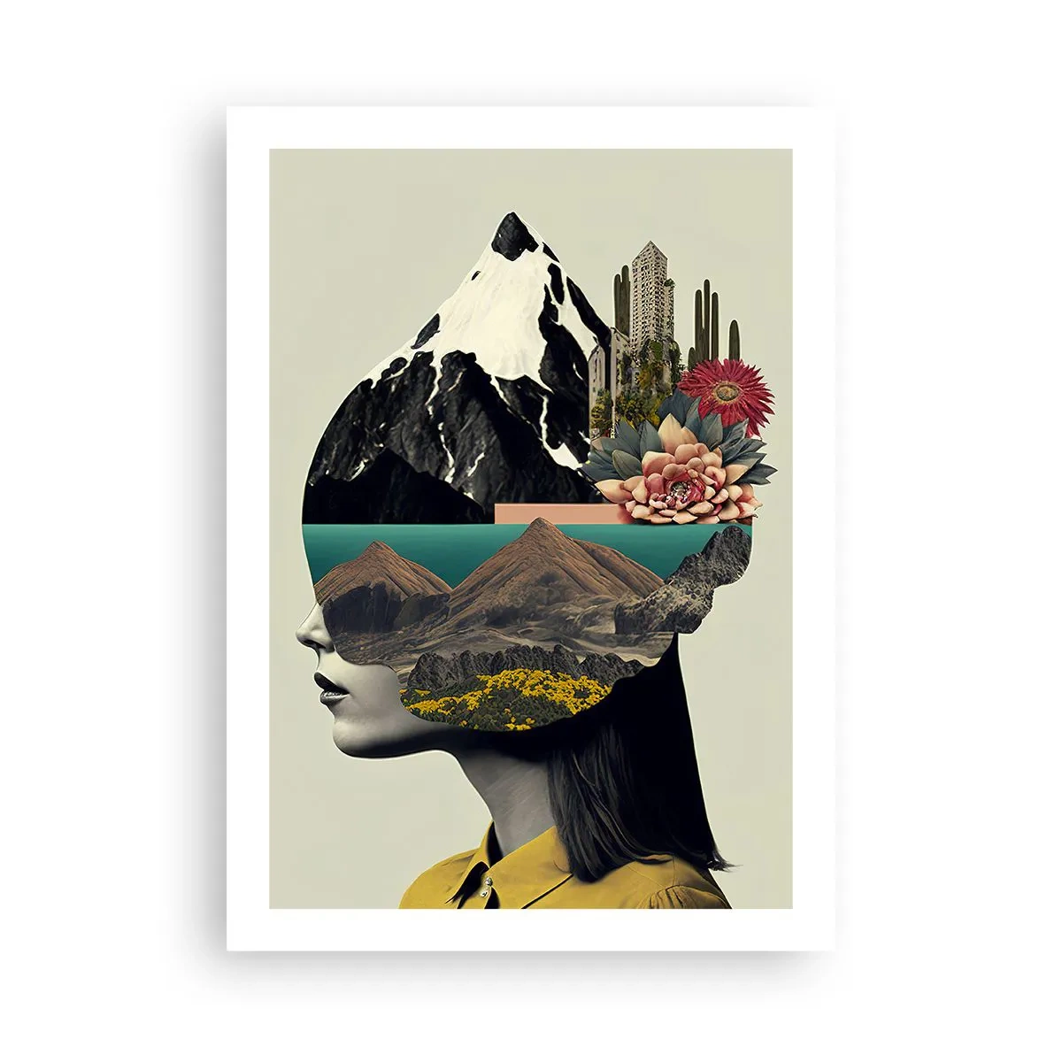 Pôster - Mulher – sempre um mistério - 50x70 cm
