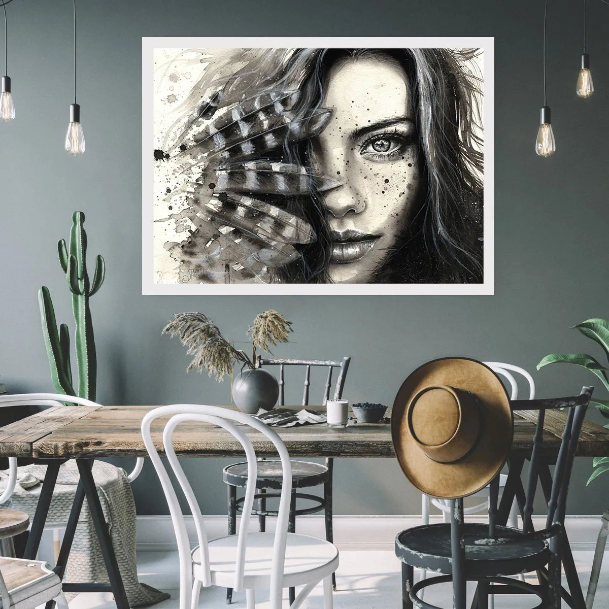 Pôster - Beleza selvagem - 50x40 cm