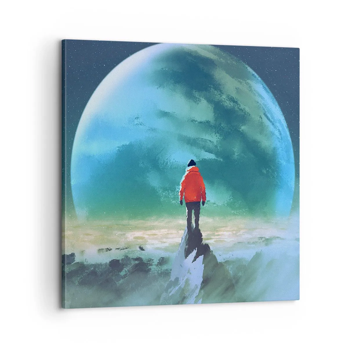 Quadro em tela - Descobridor de uma nova terra - 60x60 cm