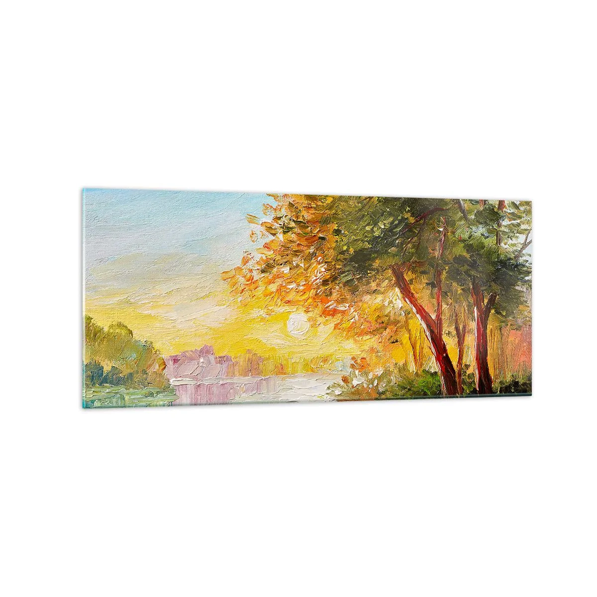 Quadro em vidro - Et in Arcadia ego - 120x50 cm