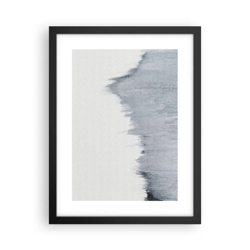 Pôster com moldura preta - Um registo misterioso - 30x40 cm