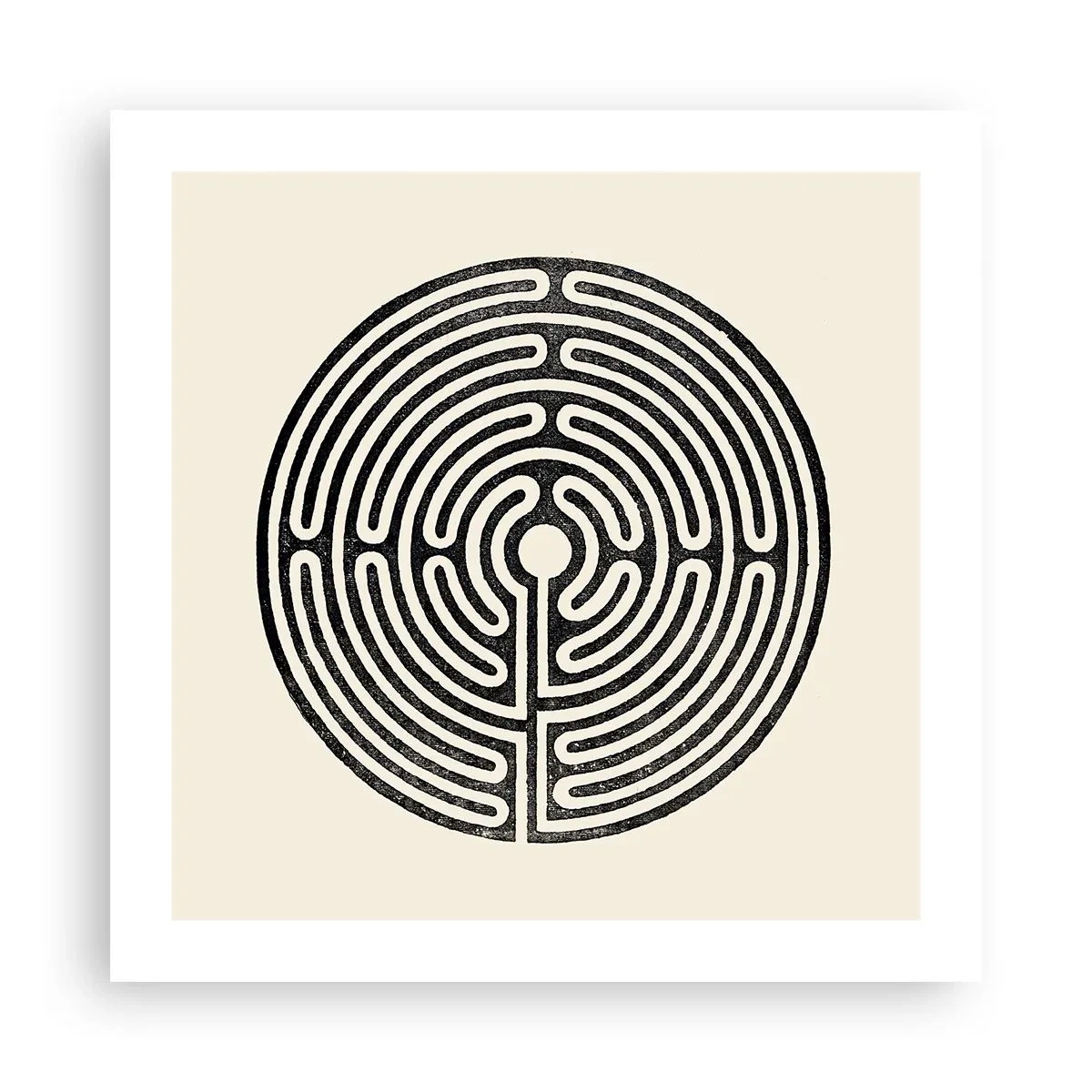 Pôster - Ordem misteriosa - 50x50 cm