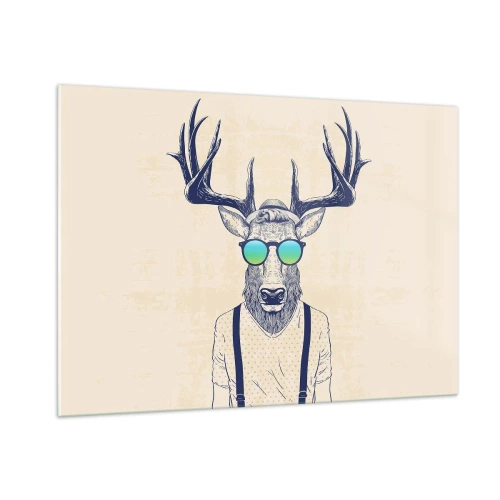 Quadro em vidro - E quem esperavas? - 100x70 cm