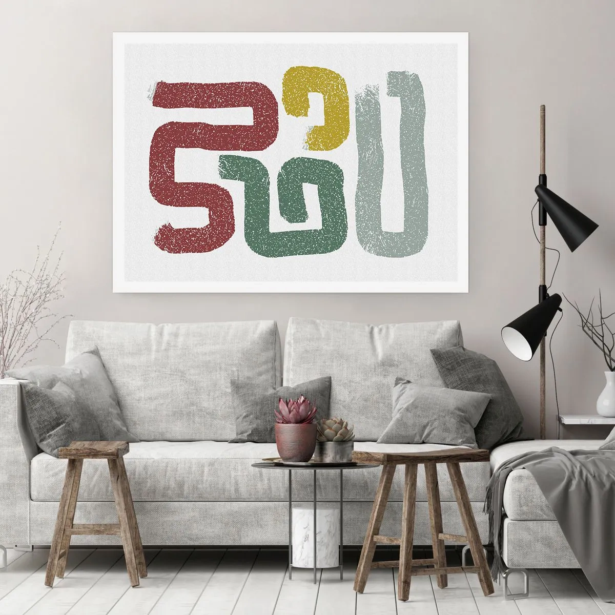 Pôster - Em uma língua desconhecida - 91x61 cm