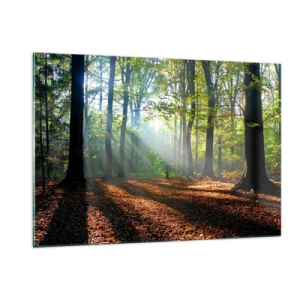 Quadro em vidro - Luzes e sombras - 120x80 cm