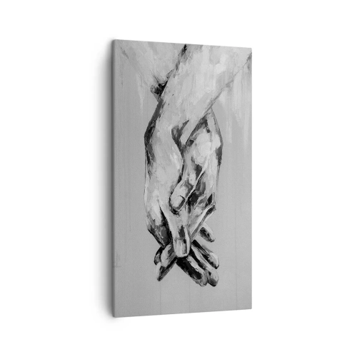 Quadro em tela - Início... - 45x80 cm