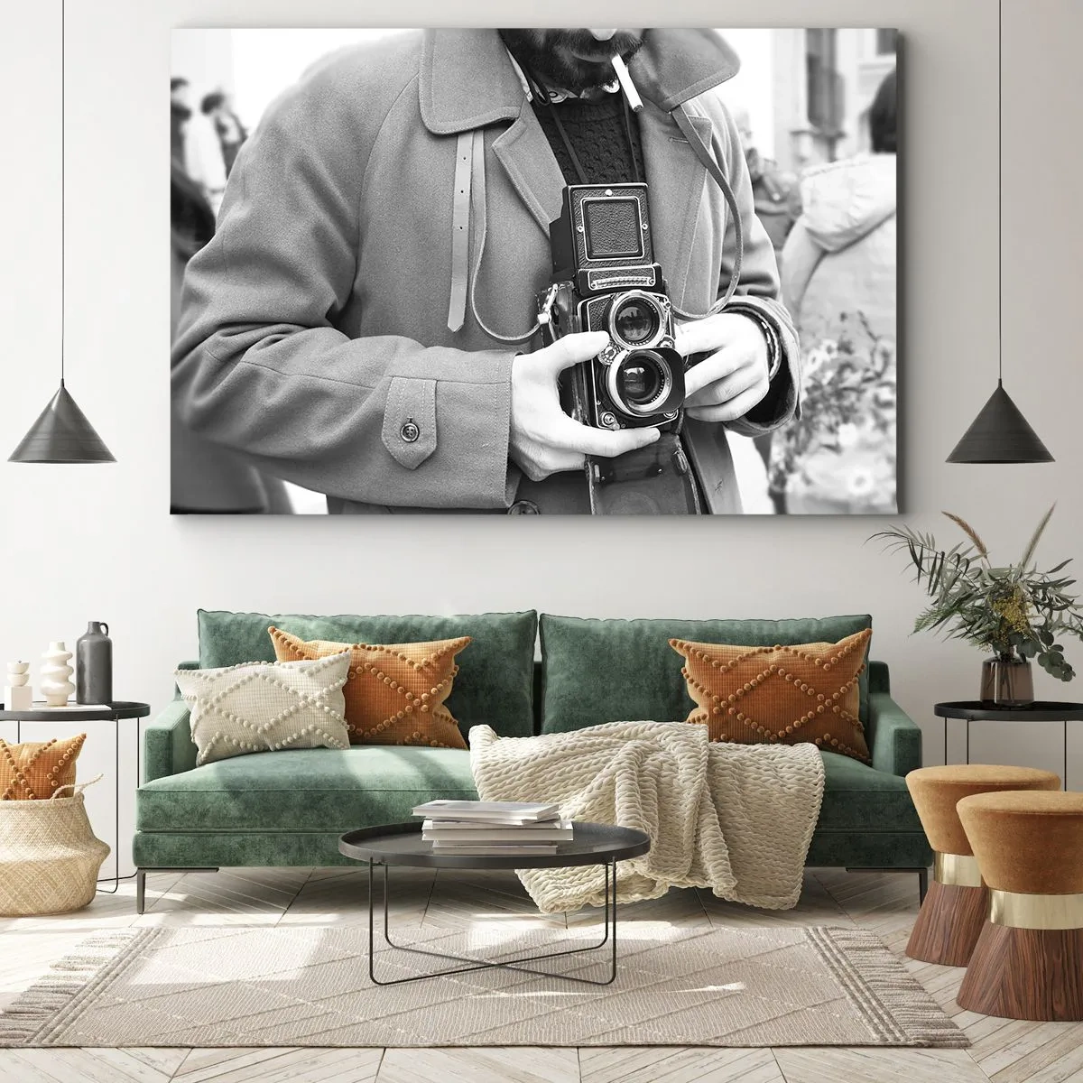 Quadro em tela - Estilo retro - 120x80 cm