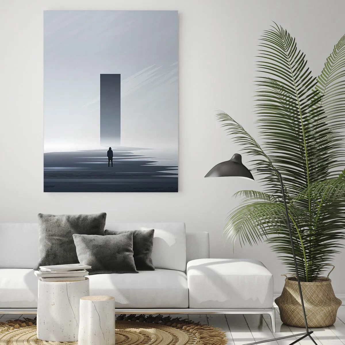 Quadro em vidro - Oportunidade ou ameaça? - 70x100 cm