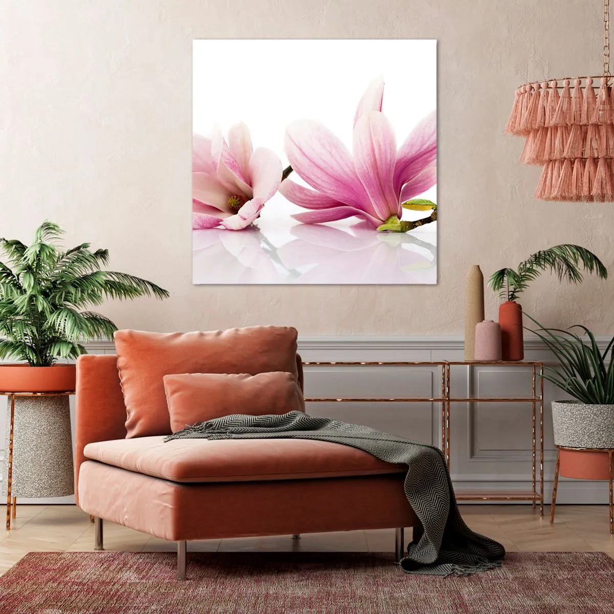 Quadro em tela - Suave como um sopro de primavera - 40x40 cm