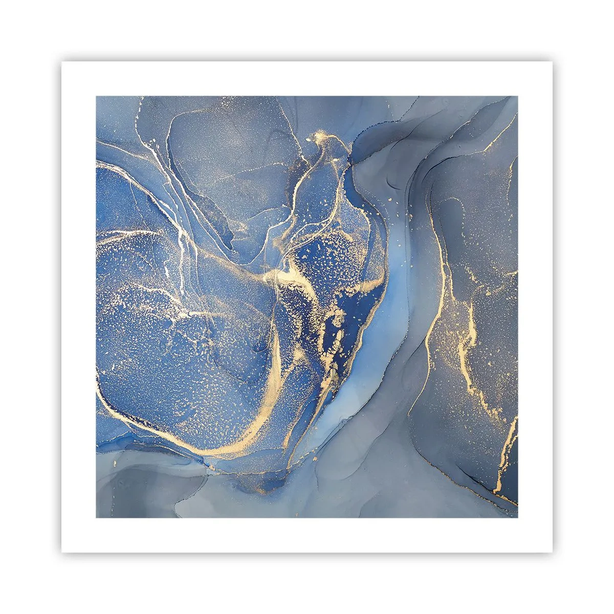 Pôster - Pó dourado - 50x50 cm