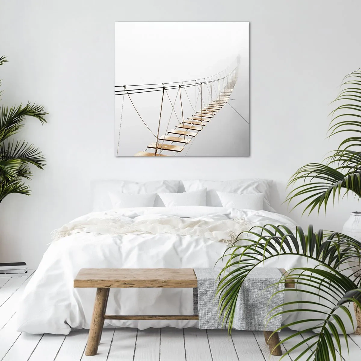 Quadro em tela - Para onde levará? - 40x40 cm