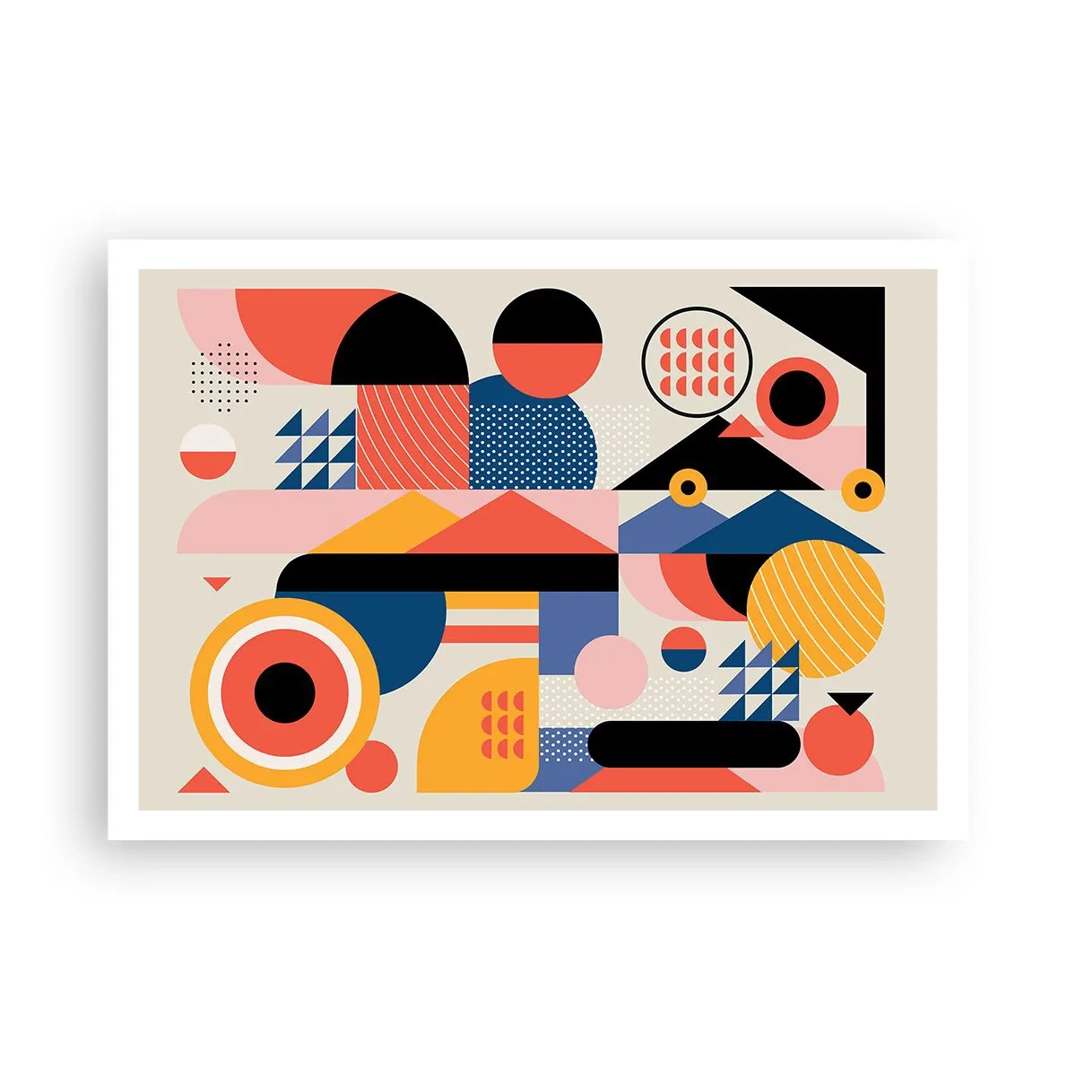 Pôster - Composição: brincar - 100x70 cm