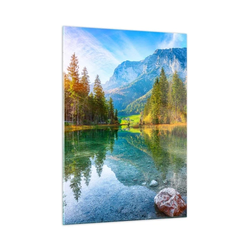 Quadro em vidro - A suavidade do outono - 50x70 cm