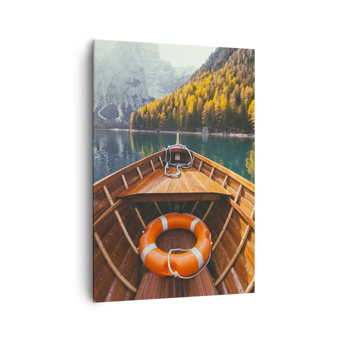 Quadro em tela - Excursão na montanha - 70x100 cm