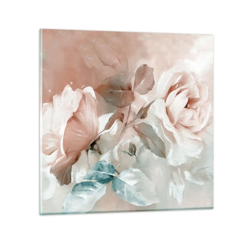 Quadro em vidro - O espírito do romantismo - 40x40 cm