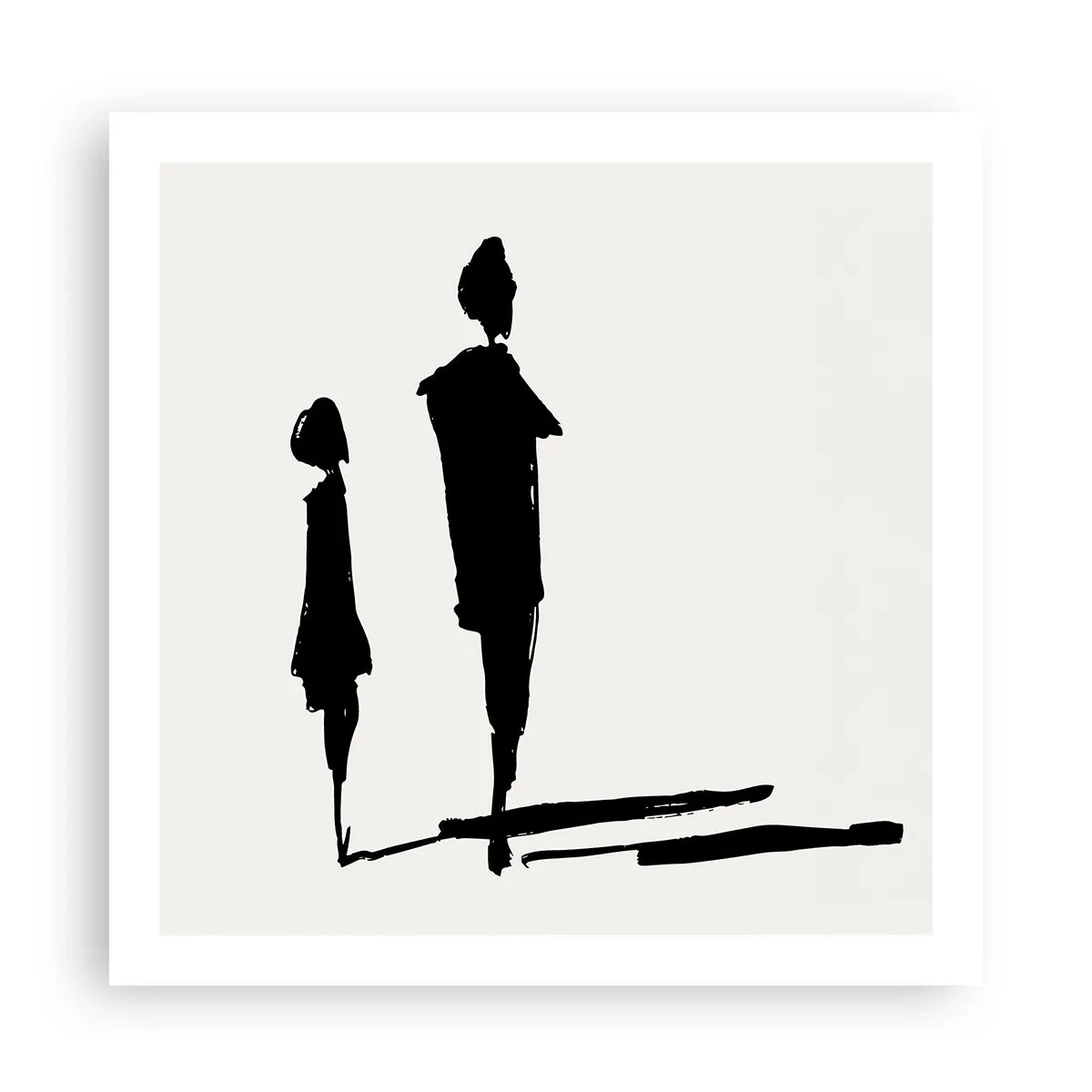 Pôster - Certeza que juntos? - 60x60 cm