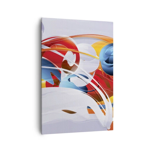 Quadro em tela - A dança dos elementos da natureza - 70x100 cm