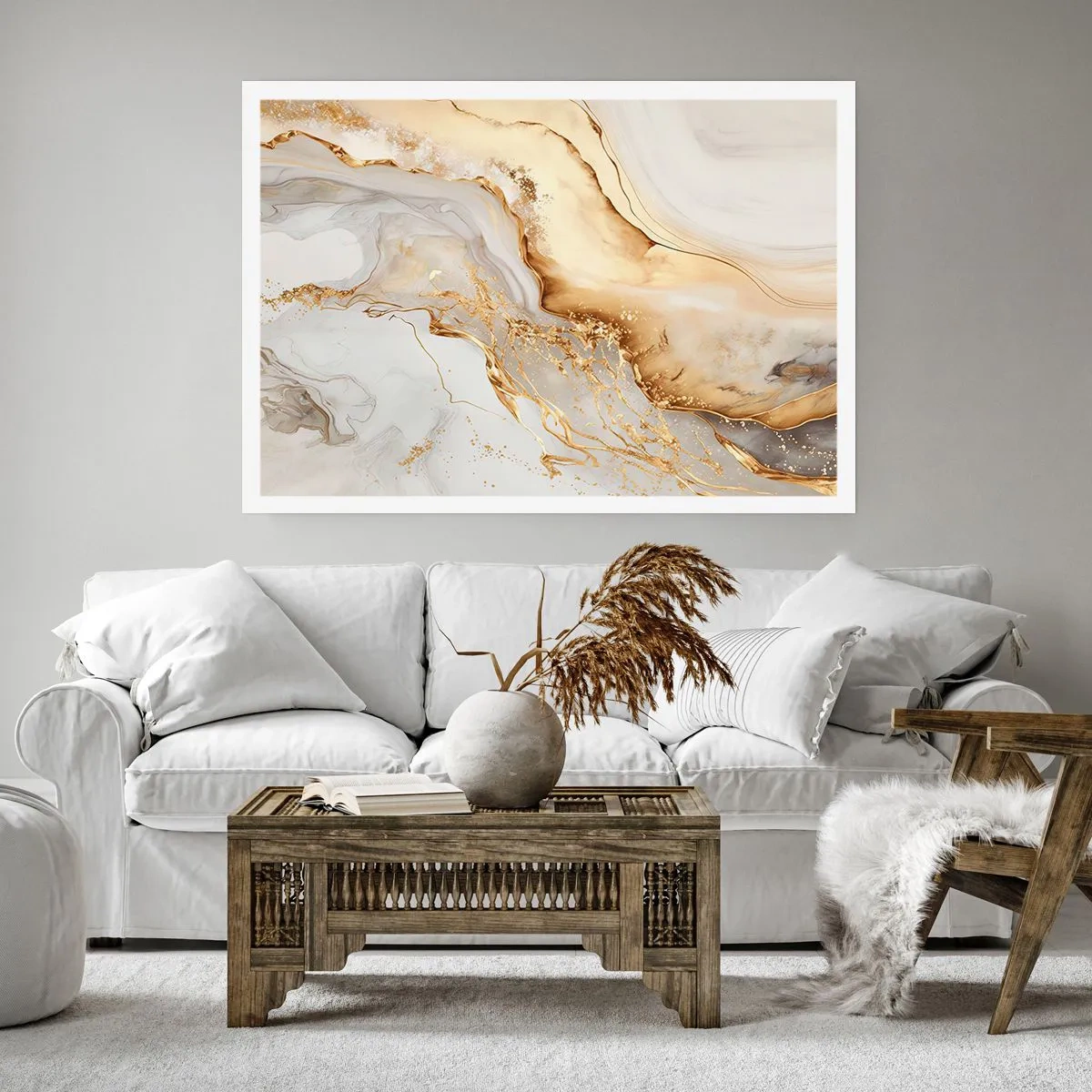 Pôster - Abstração: beleza e bondade - 40x30 cm