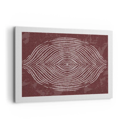 Quadro em tela - O espaço fala - 100x70 cm