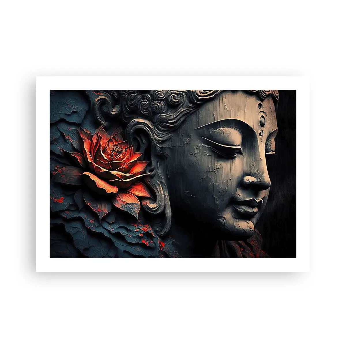 Pôster - Em harmonia com o mundo - 70x50 cm