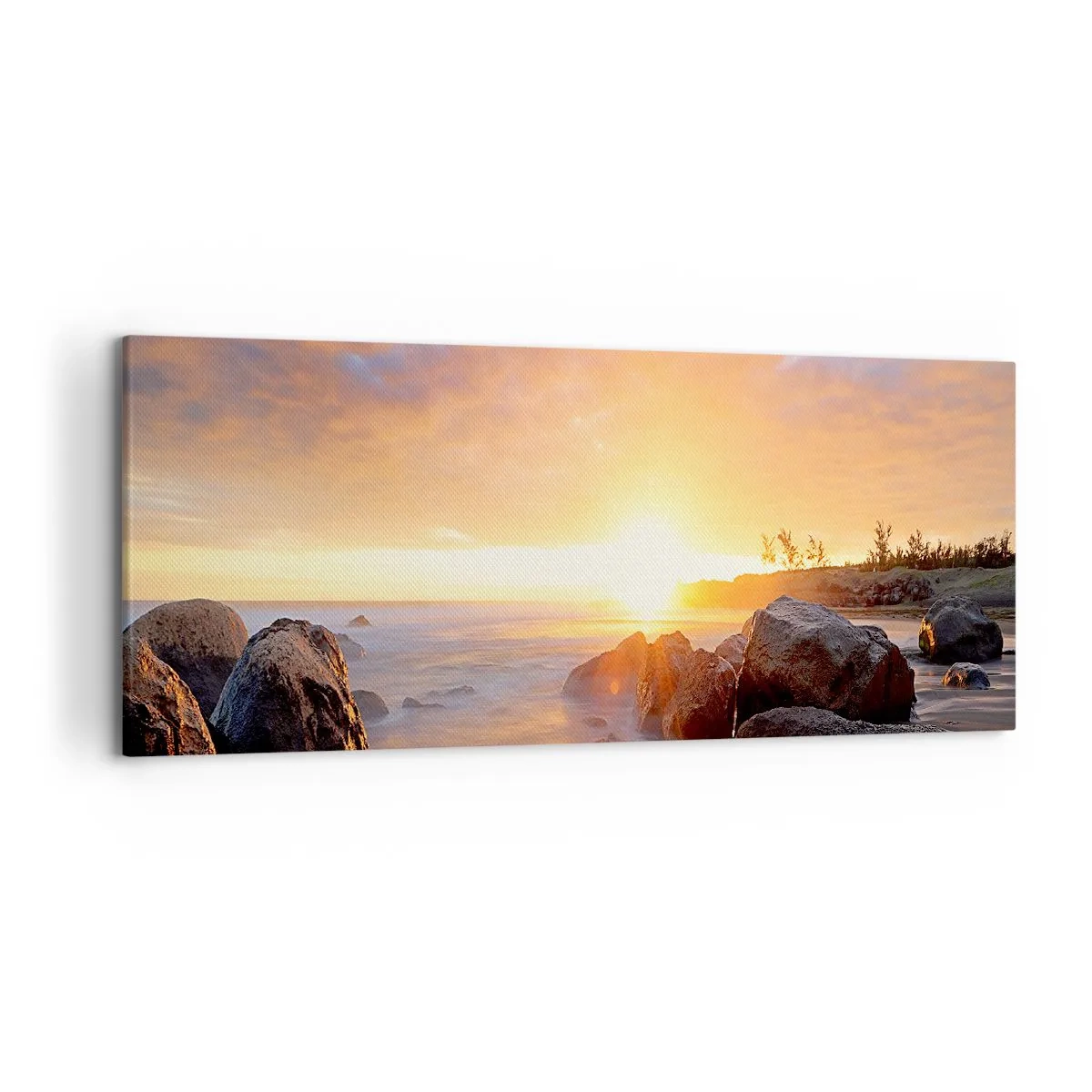 Quadro em tela - A brisa luminosa da noite - 120x50 cm