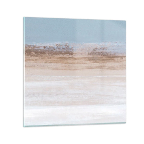 Quadro em vidro - Paisagem ambígua - 60x60 cm