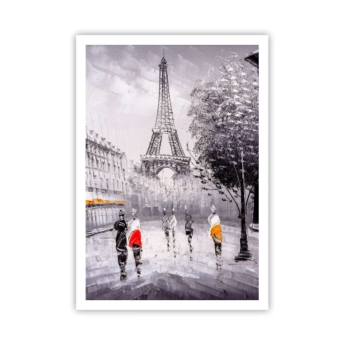 Pôster - Passeio em Paris - 70x100 cm