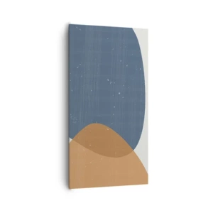 Quadro em tela - Ovais e influências - 65x120 cm