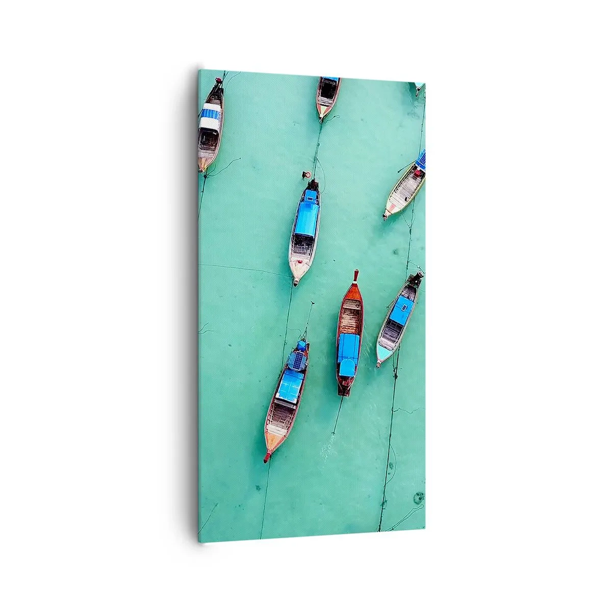 Quadro em tela - Na alegre expectativa - 65x120 cm