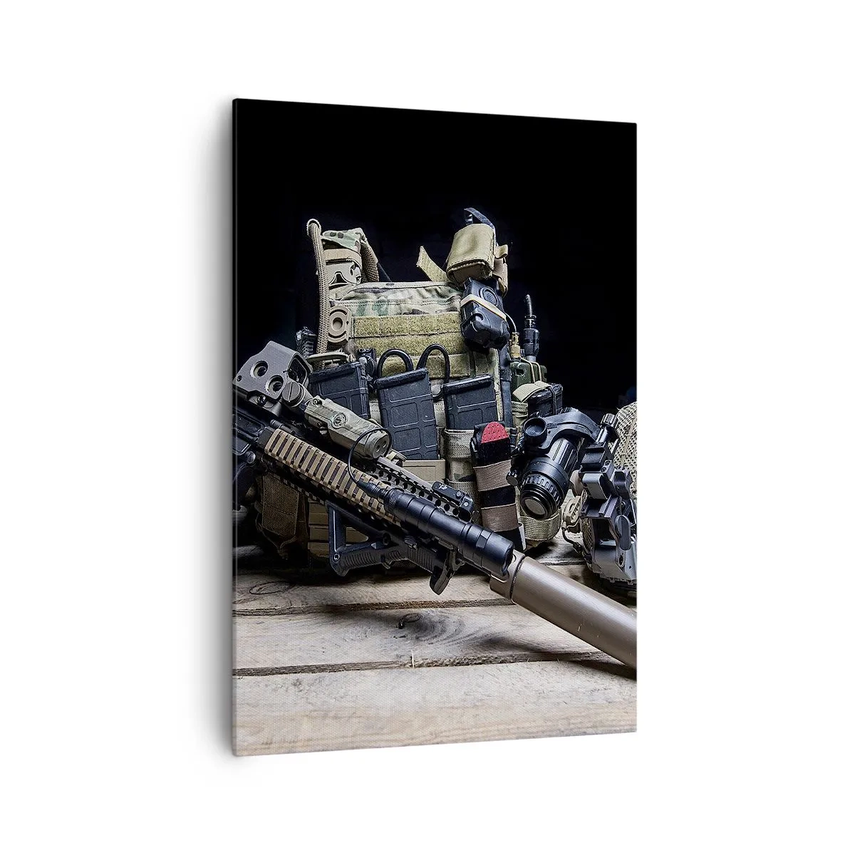 Quadro em tela - Descanse! - 70x100 cm